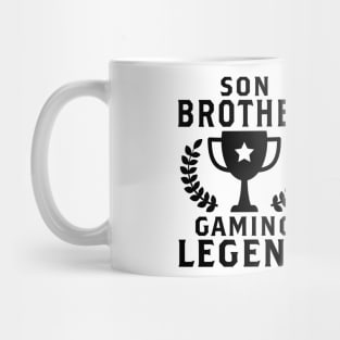 Son Brother Gaming Legend Gamer Gifts For Teen Boys Gaming Mug